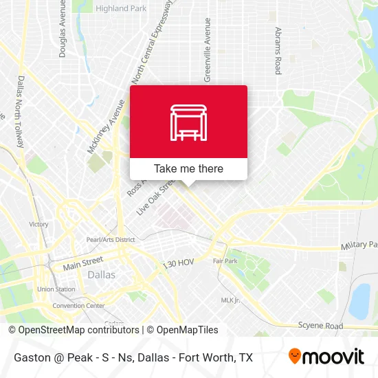 Gaston @ Peak - S - Ns map