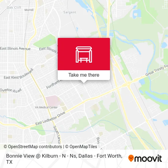 Bonnie View @ Kilburn - N - Ns map