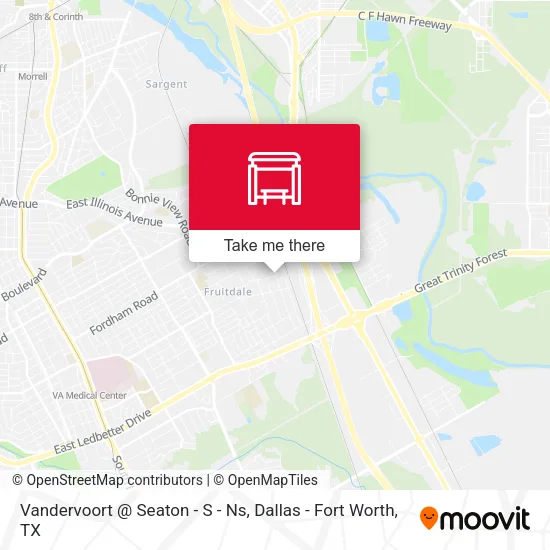 Vandervoort @ Seaton - S - Ns map