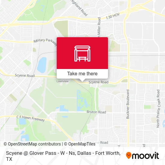 Scyene @ Glover Pass - W - Ns map