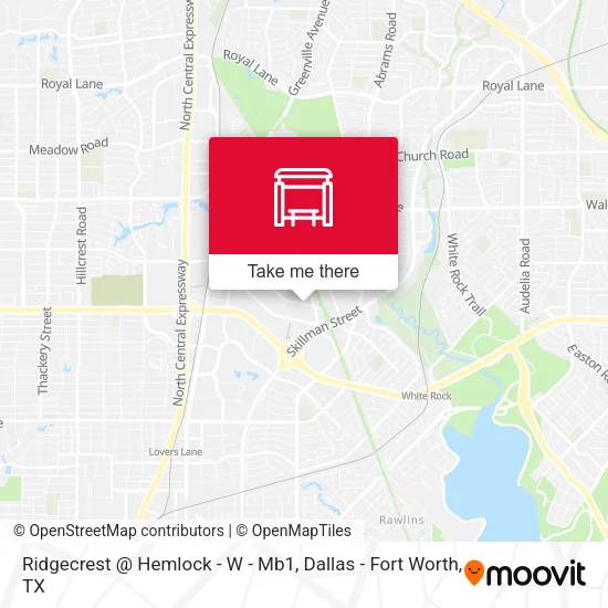 Ridgecrest @ Hemlock - W - Mb1 map