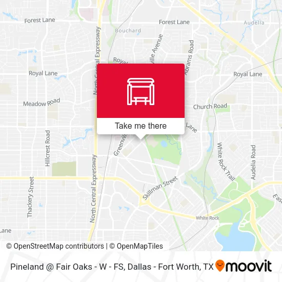 Pineland @ Fair Oaks - W - FS map