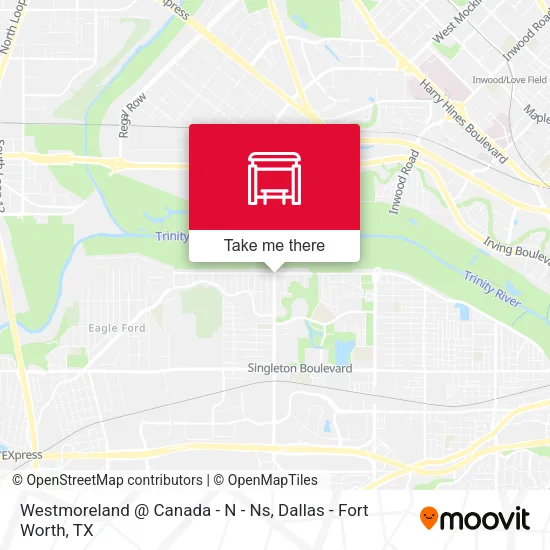 Westmoreland @ Canada - N - Ns map