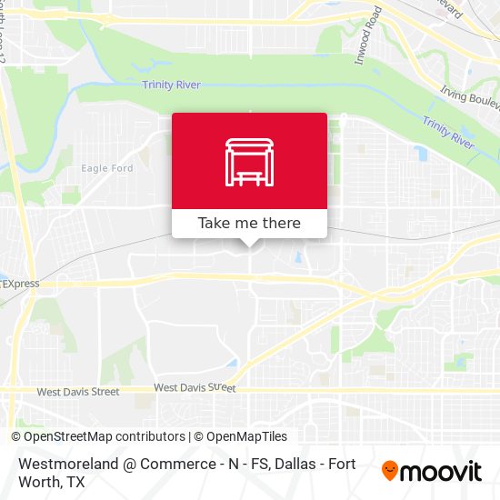 Westmoreland @ Commerce - N - FS map