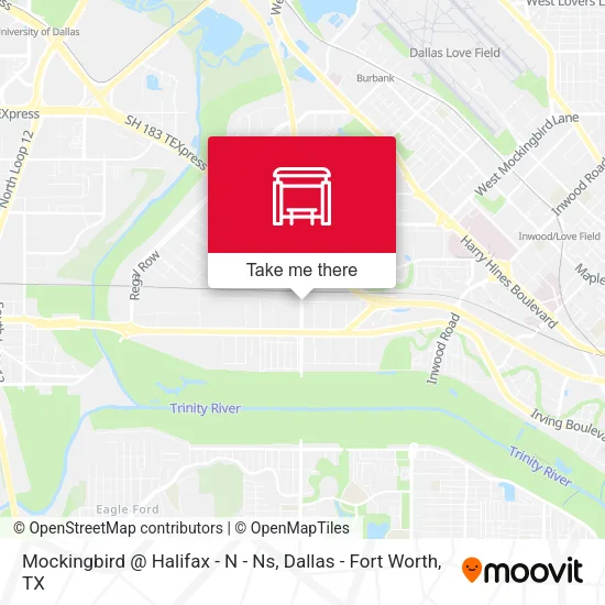 Mockingbird @ Halifax - N - Ns map