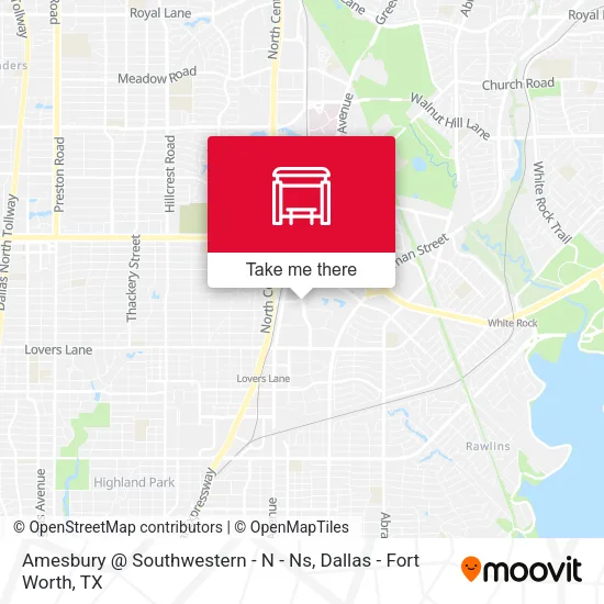 Amesbury @ Southwestern - N - Ns map