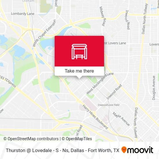 Thurston @ Lovedale - S - Ns map