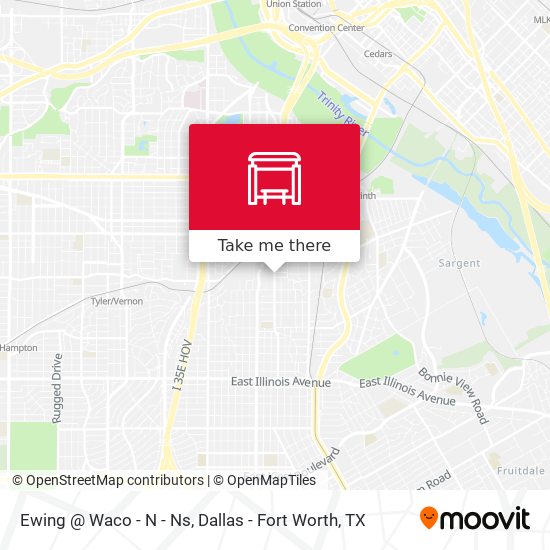 Ewing @ Waco - N - Ns map