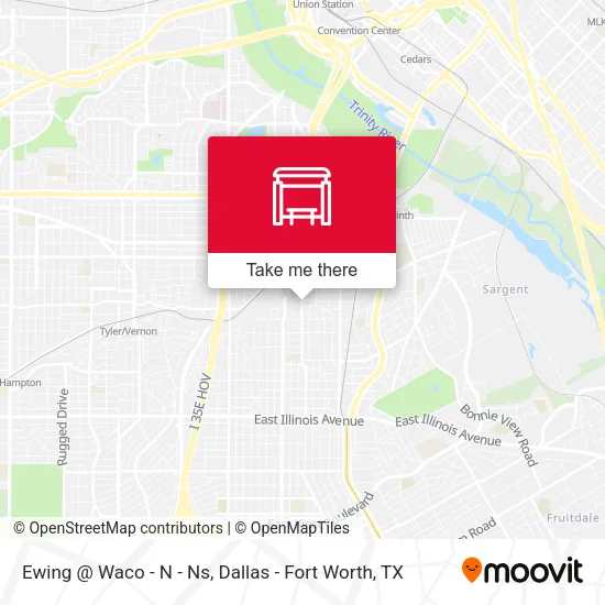 Ewing @ Waco - N - Ns map