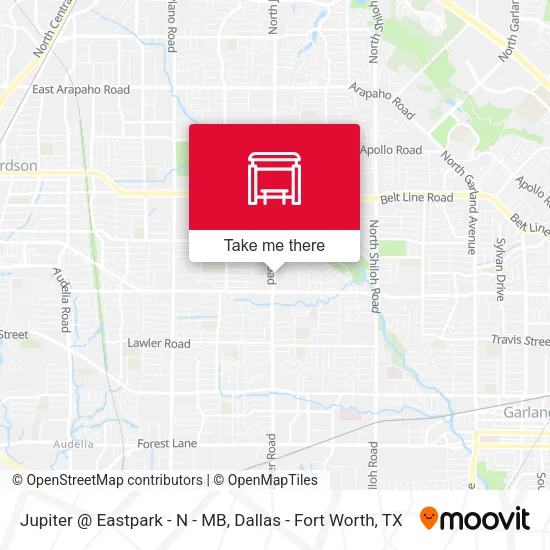 Jupiter @ Eastpark - N - MB map