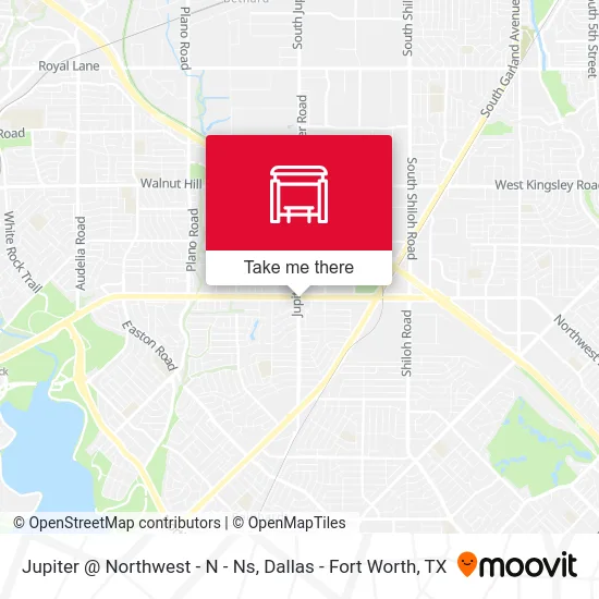 Jupiter @ Northwest - N - Ns map