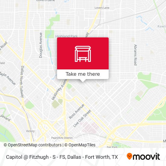 Capitol @ Fitzhugh - S - FS map