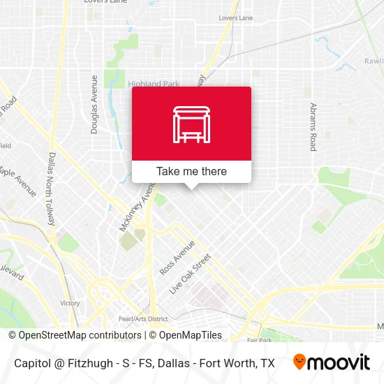 Mapa de Capitol @ Fitzhugh - S - FS