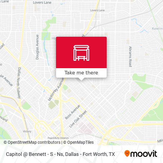 Capitol @ Bennett - S - Ns map
