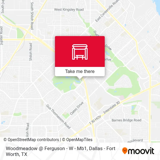 Woodmeadow @ Ferguson - W - Mb1 map