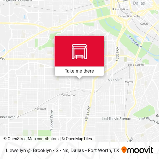 Llewellyn @ Brooklyn - S - Ns map