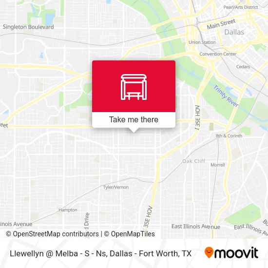 Llewellyn @ Melba - S - Ns map