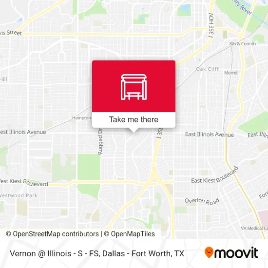Mapa de Vernon @ Illinois - S - FS