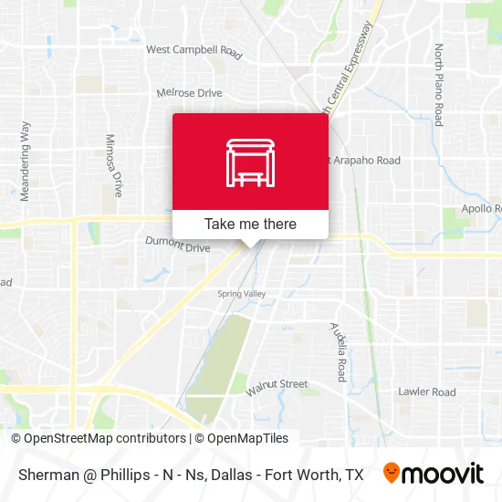 Sherman @ Phillips - N - Ns map