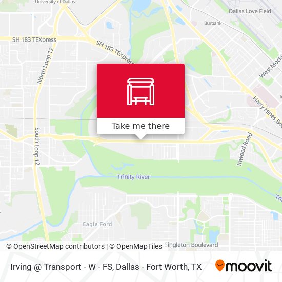 Irving @ Transport - W - FS map