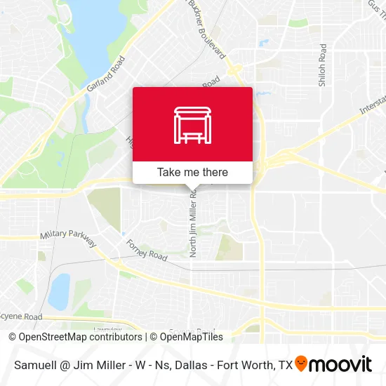 Samuell @ Jim Miller - W - Ns map