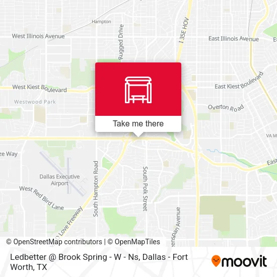 Ledbetter @ Brook Spring - W - Ns map