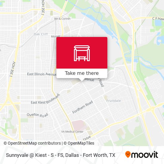 Sunnyvale @ Kiest - S - FS map