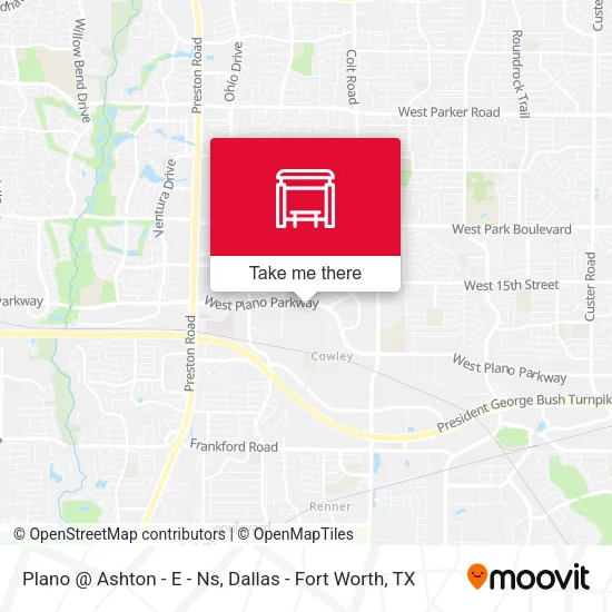 Plano @ Ashton - E - Ns map