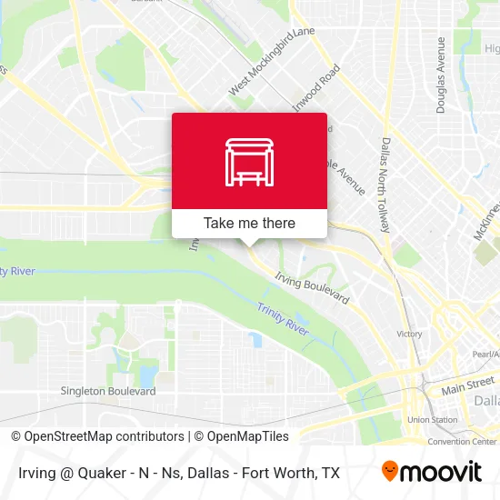 Irving @ Quaker - N - Ns map