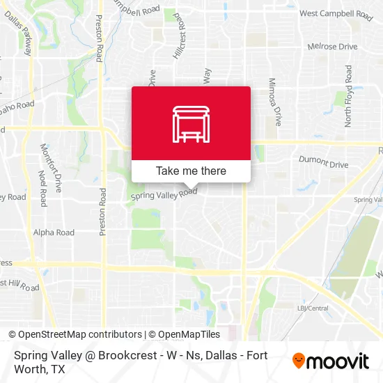 Spring Valley @ Brookcrest - W - Ns map