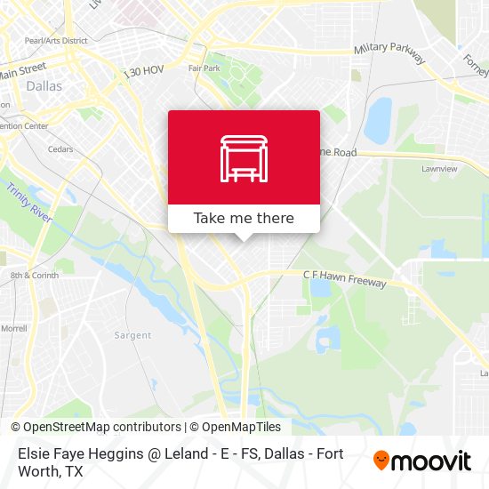 Elsie Faye Heggins @ Leland - E - FS map