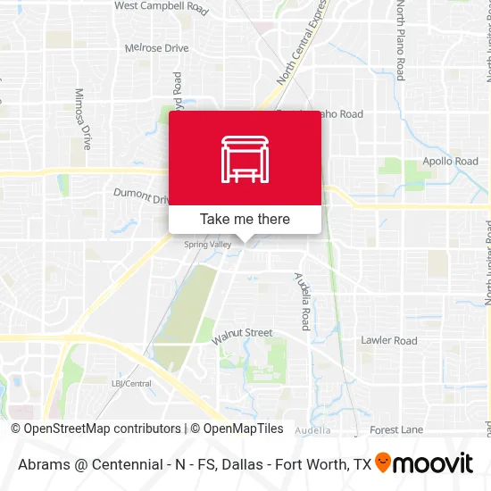 Abrams @ Centennial - N - FS map