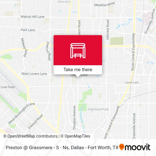 Preston @ Grassmere - S - Ns map