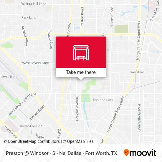 Preston @ Windsor - S - Ns map