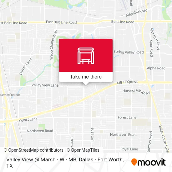 Valley View @ Marsh - W - MB map