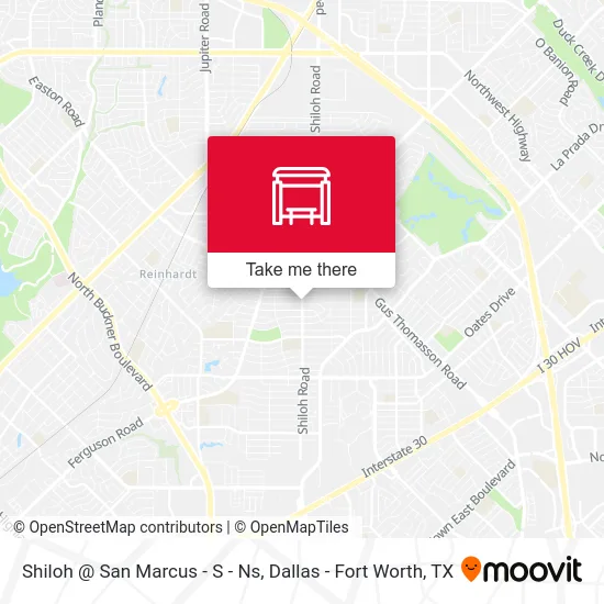 Shiloh @ San Marcus - S - Ns map