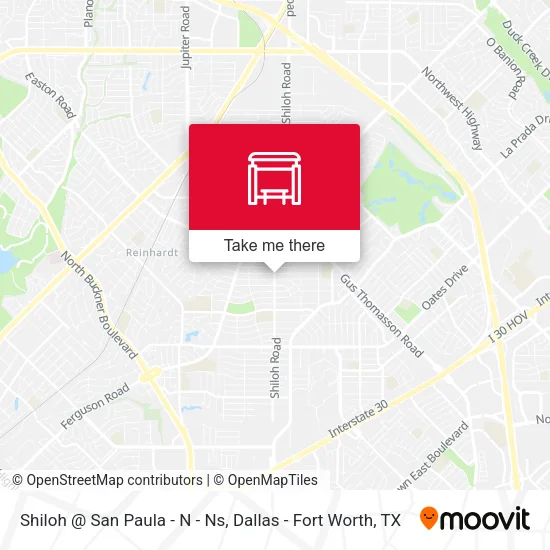 Shiloh @ San Paula - N - Ns map