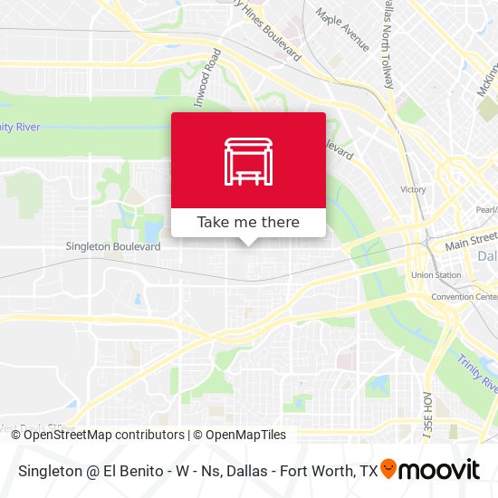 Singleton @ El Benito - W - Ns map