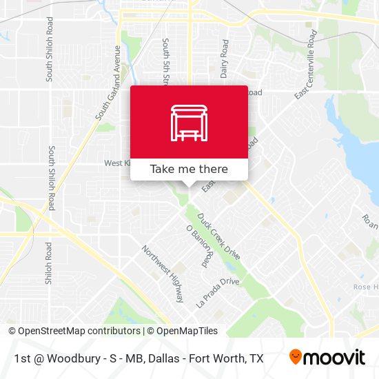 1st @ Woodbury - S - MB map