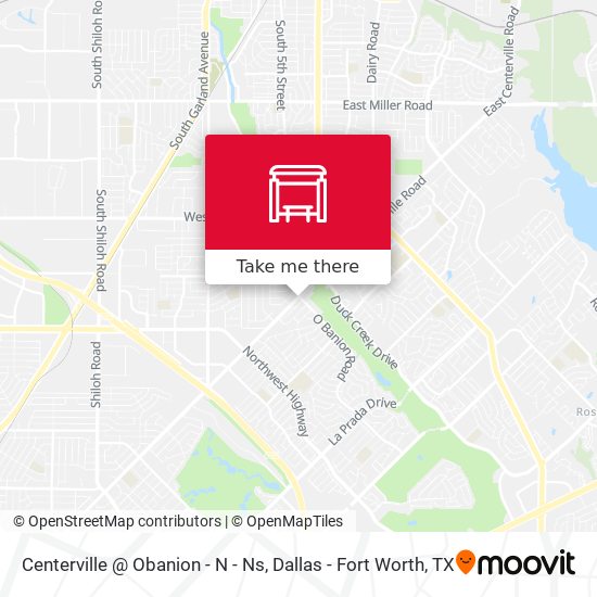 Centerville @ Obanion - N - Ns map