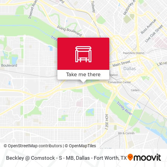 Beckley @ Comstock - S - MB map