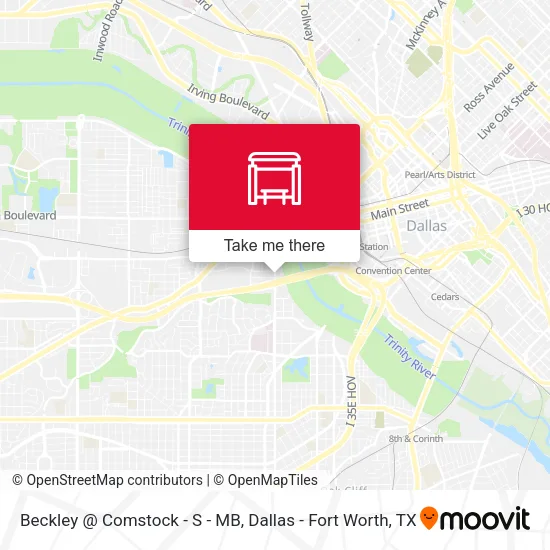 Beckley @ Comstock - S - MB map