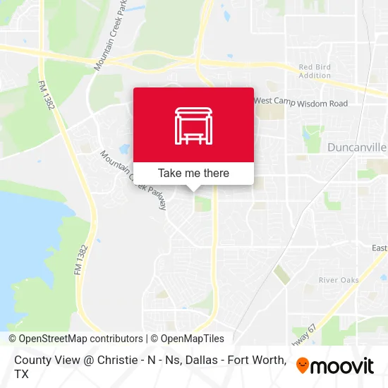 County View @ Christie - N - Ns map