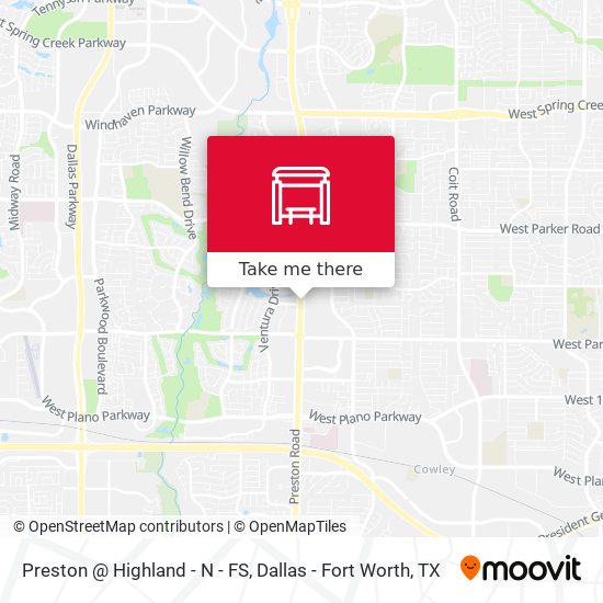 Preston @ Highland - N - FS map