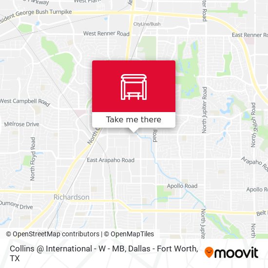 Collins @ International - W - MB map