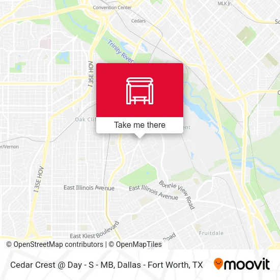 Cedar Crest @ Day - S - MB map