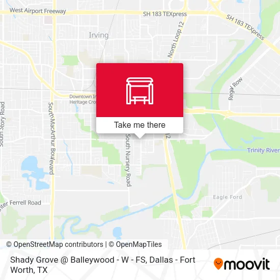 Shady Grove @ Balleywood - W - FS map