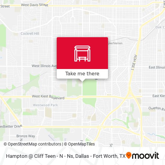 Hampton @ Cliff Teen - N - Ns map