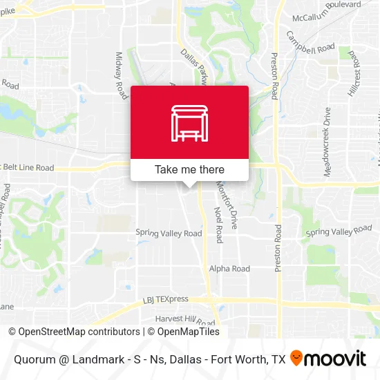 Quorum @ Landmark - S - Ns map