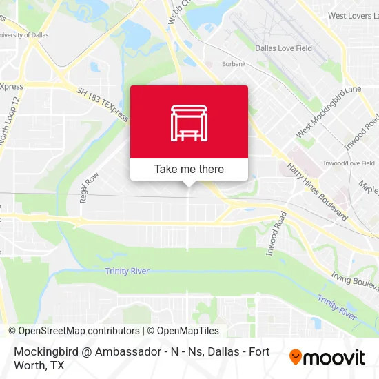 Mockingbird @ Ambassador - N - Ns map